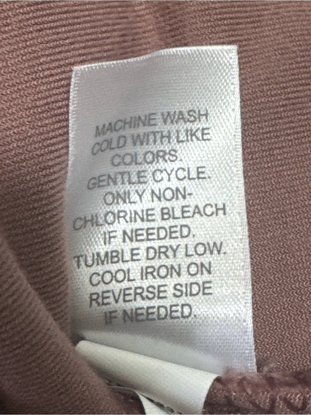 NWT J. Jill Small Velvet Mock Neck Tunic Sweater Mauve Pink Pure Jill Casual (B7 - Picture 5 of 5
